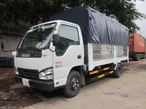xe tải isuzu 1.4 tấn thùng bạt (QKR55F)