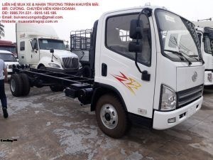 Xe tải FAW 7.3 tấn động cơ hyundai