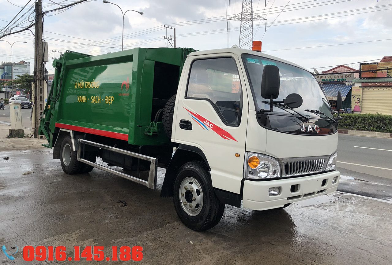 XE ÉP RÁC THÙNG 6 KHỐI